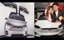 Vợ Đan Trường “show hàng” siêu xe điện Tesla tiền tỷ