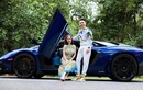 Minh Nhựa cầm lái "siêu bò" Lamborghini Aventador SV 