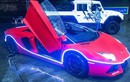 Lamborghini Aventador độ đèn led nổi bật đón Giáng sinh