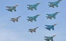 Hoàng tráng cuộc tổng duyệt duyệt binh của Không quân Nga 