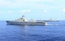 Cực hiếm cảnh 4 hộ vệ hạm Hải quân Việt Nam hội tụ trên Biển Đông