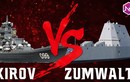 Khu trục hạm Zumwalt 4 tỷ USD có đánh chìm được tàu chiến Kirov?