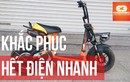 Mẹo khắc phục hiện tượng hết điện nhanh ở xe điện