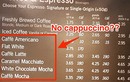 Khoái khẩu nổi tiếng Cappuccino của Starbucks bất ngờ bị hắt hủi