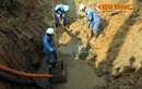 Đường ống nước sông Đà vỡ lần thứ hai liên tiếp trong hai ngày