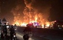 Xe bồn chở xăng bốc cháy, 6 người chết trong biển lửa