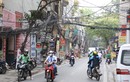 Hà Nội: Bất an những búi dây điện, cáp viễn thông chằng chịt trên phố