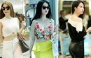Gu thời trang sân bay hút mắt của người mẫu Ngọc Trinh