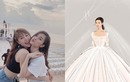 Lộ không gian hôn lễ và 2 mẫu váy cưới của Đông Nhi 