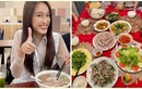Đỗ Thị Hà khoe ăn món Việt khi đến Mỹ