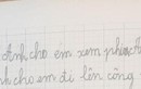Văn tả anh trai thật như đếm của nhóc lớp 2 khiến dân mạng bật cười