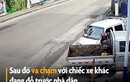 Video: Xe mất lái, lao vào nhà dân vì tránh một chú chó 