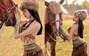 Hot girl Mai Sương 3 vòng quyến rũ, cưỡi ngựa bắn cung gây “sốt“