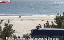Video: Nhật Bản phong tỏa bãi biển vì phát hiện khối tròn bí ẩn