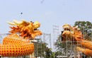 Cặp linh vật khổng lồ “lưỡng long chầu nguyệt” ở Cố đô Huế