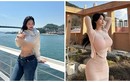 Hot girl xăm kín người mặc hở chân ngực hớ hênh