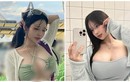 Hot girl siêu vòng một mặc cắt xẻ, bó sát khoe dáng bốc lửa