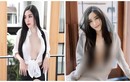 Hot girl Thái Lan chuộng phong cách không nội y, lộ vòng một