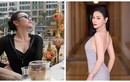 Phương Oanh khoe xương quai xanh quyến rũ khi du lịch Dubai
