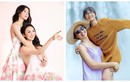 Hoa hậu Ngọc Diễm trêu đùa con gái chuyện được cầu hôn