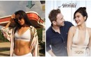 Minh Tú chăm diện đồ hở khoe body, hạnh phúc bên chồng Tây
