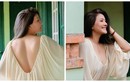Kiều Trinh mặc gợi cảm khoe dáng đẫy đà đón tuổi 48