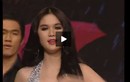 Video Ngọc Trinh hát trên sóng truyền hình trực tiếp