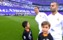 Ronaldo hài hước trước khi trận đấu bắt đầu