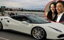 Cường Đô la chở Hạ Vi dạo phố bằng “siêu ngựa” Ferrari 