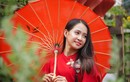 Hotgirl Sài Gòn xúng xính áo dài đến check-in 'đường mai vàng'