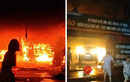 Hà Nội: Cửa hàng in biển hiệu cháy rực lửa trong mưa lớn