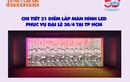 [INFOGRAPHIC] Chi tiết 21 điểm lắp màn hình LED phục vụ Đại lễ 30/4 tại TP HCM