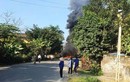 Phú Thọ: Bốn xe ô tô va chạm liên hoàn, bốc cháy ngùn ngụt