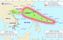 Siêu bão Mangkhut sức gió mạnh cấp 17 tiến vào biển Đông