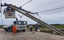 400 cột điện ở Huế bị gãy, đổ: Chỉ 30 cột dự ứng lực, hỏi trách nhiệm EVN Thừa Thiên Huế?