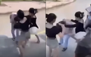 Xôn xao clip nữ sinh lớp 8 ở Nghệ An bị đánh hội đồng