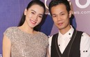 Trang Nhung mặc áo ngắn khoe bụng bầu đi sự kiện