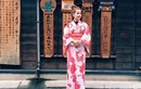 Hot girl Chi Pu đẹp lạ với trang phục Kimono