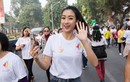Hoa hậu Mỹ Linh tươi rói chạy bộ vì trẻ em Hà Nội