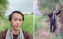 Hoài Linh chuẩn nông dân mặc áo bà ba ra thăm ruộng lúa