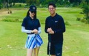Hương Giang đánh golf cùng Matt Liu, ra mắt hội bạn thân đại gia