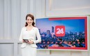 Á hậu Thụy Vân xinh đẹp lên sóng VTV sau tin đồn nghỉ việc