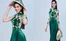 Đỗ Thị Hà gây sốt với “áo dài rau má” ở Miss World 2021