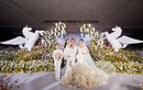 Không gian đám cưới hoành tráng của Khánh Thi - Phan Hiển 