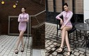 Hoa hậu Đỗ Thị Hà diện váy ngắn khoe chân dài "cực phẩm" 1m11