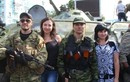 Ly khai và người dân ăn mừng kỷ niệm thành lập Lugansk