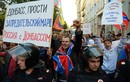 Toàn cảnh 2 cuộc biểu tình về Ukraine ở Moscow