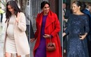 Học lỏm thời trang bà bầu gợi cảm của công nương Meghan Markle