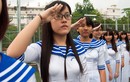 Ngắm đồng phục kiểu lính Hải quân của teen THPT Nhân Việt