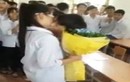 Tranh cãi clip nam sinh tỏ tình, hôn bạn gái trong lớp